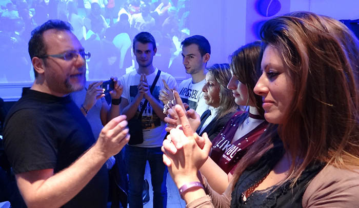 Séance de tests d'hypnose